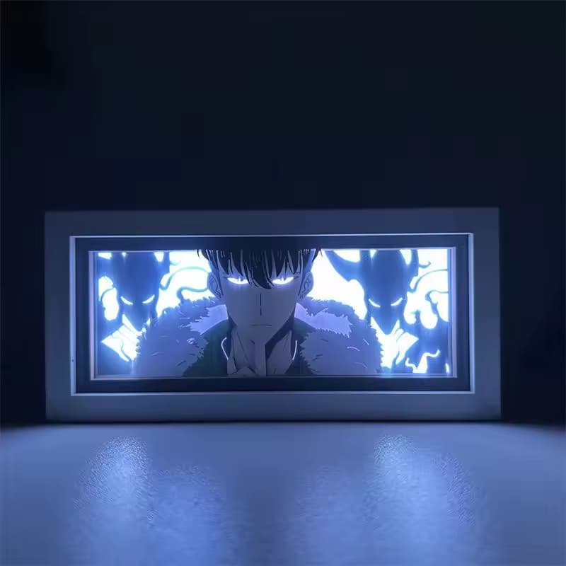 Solo Leveling Sun Jin-Woo Shadow Monarch Light Box
