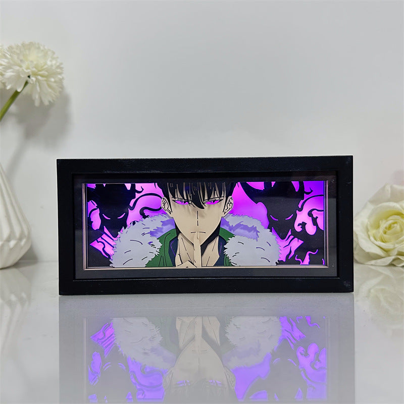 Solo Leveling Sun Jin-Woo Shadow Monarch Light Box
