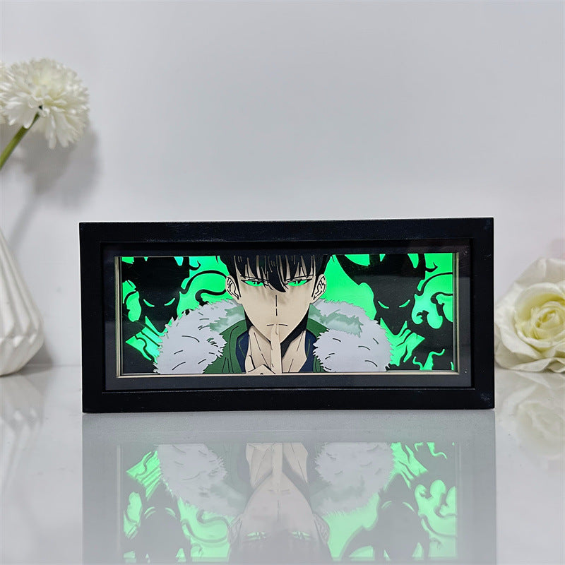 Solo Leveling Sun Jin-Woo Shadow Monarch Light Box