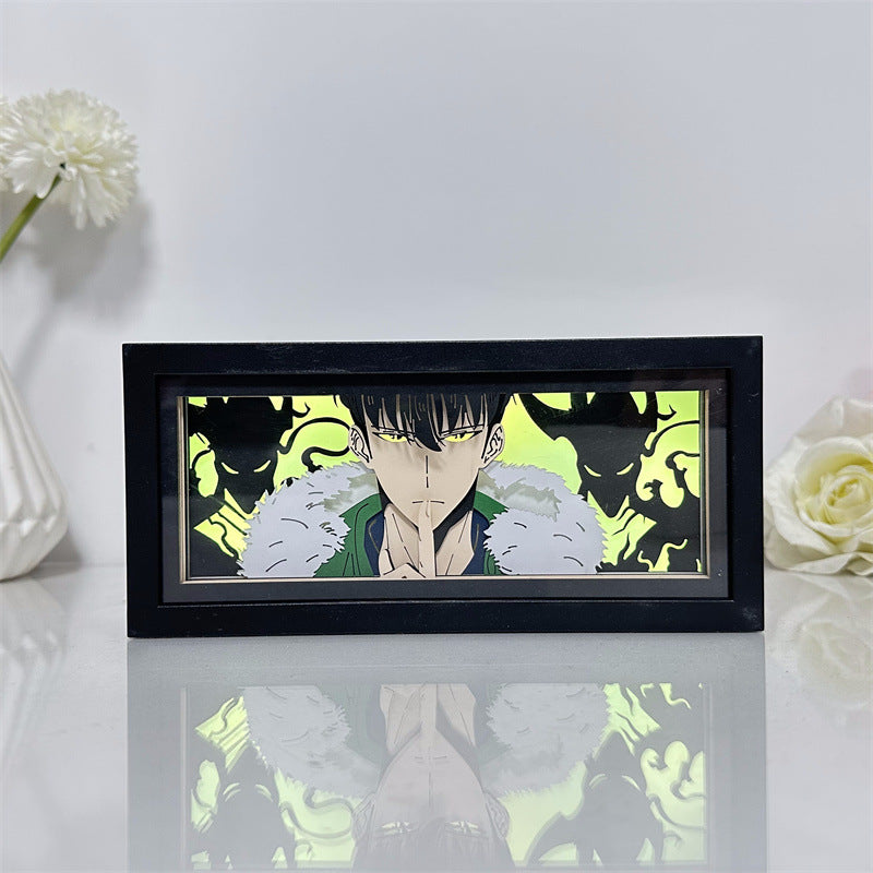 Solo Leveling Sun Jin-Woo Shadow Monarch Light Box