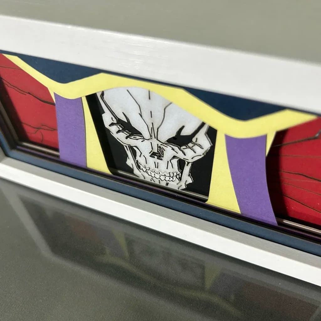 Ainz Ooal Gown Overlord Anime Light Box Decor