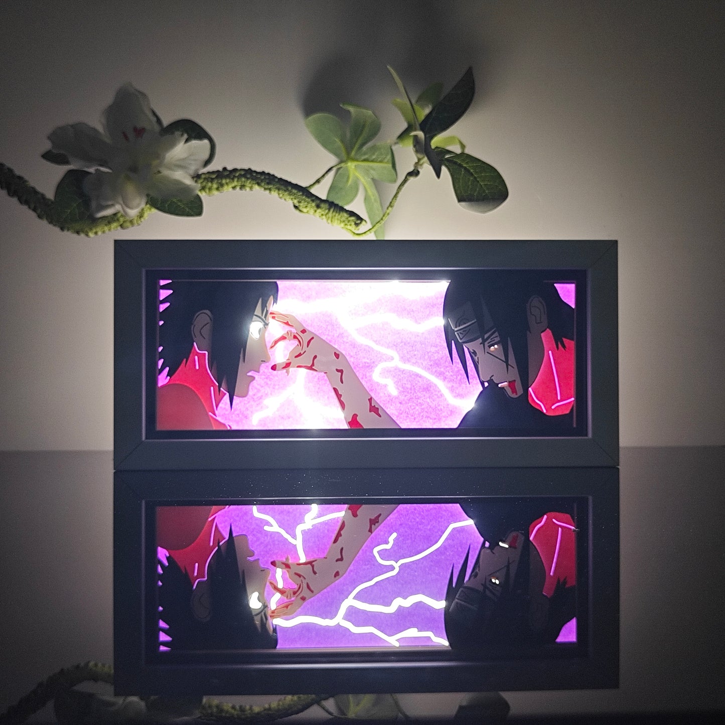 Naruto Itachi x Sasuke Light Box