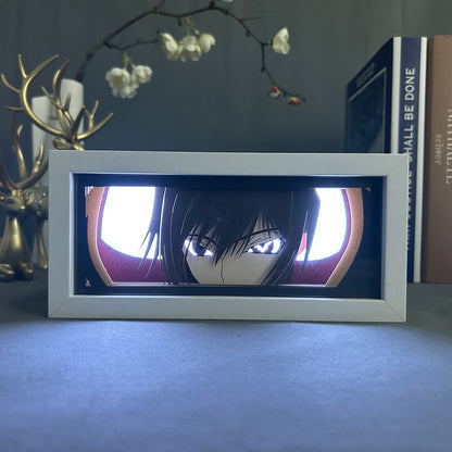 Kod Geass Lelouch Kotak Cahaya Anime Berkilau Dengan Cahaya, Lampu Bilik Dilihat, oleh MyAnimelightBox