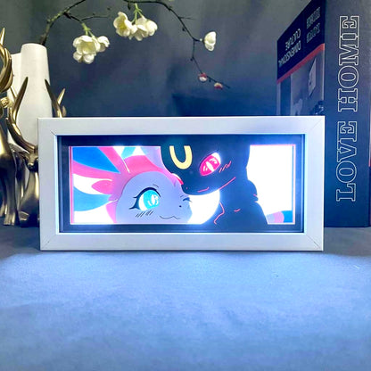 Pokemon Sylveon x Umbreon Light Box