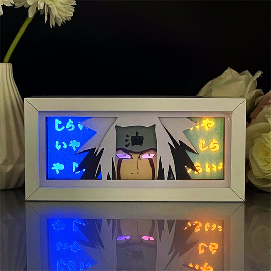 Naruto Jiraiya Light Box Special Edition – LED Display of Jiraiya from Naruto in My Anime Light Box