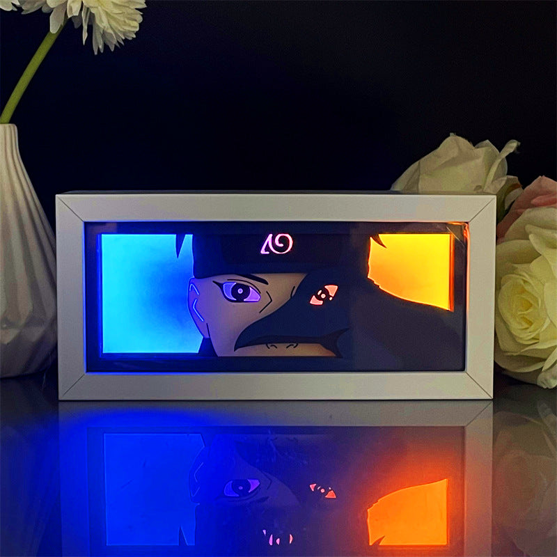 Shisui Light Box Special Edition – Dual-Color LED Sharingan Light for Naruto Decor