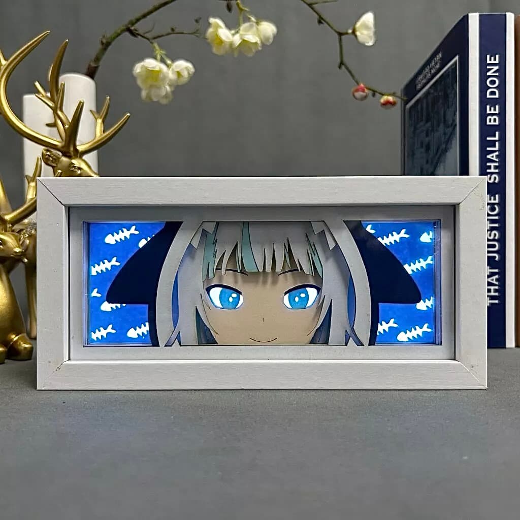 Gawr Gura Light Box | My Anime Light Box 