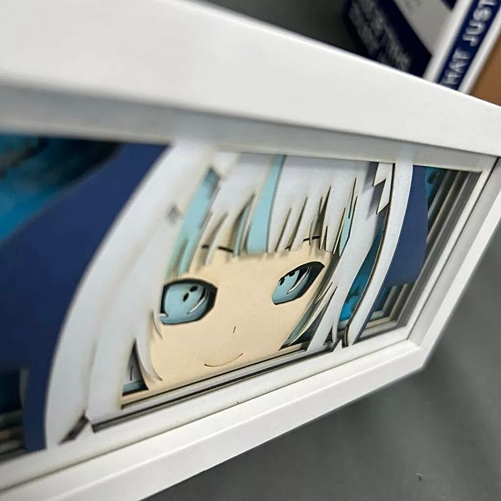 Gawr Gura Light Box | My Anime Light Box 