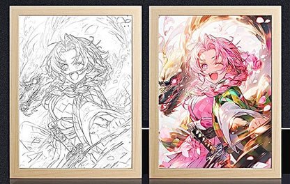 Demon Slayer Mitsuri Anime Light Frame