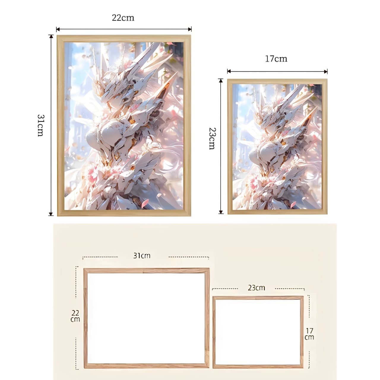 Boa Hancock Light Frame – Dragon Edition