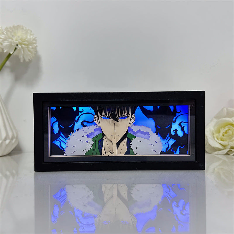 Sólo vyrovnávání slunce Jin-woo Shadow Monarch Light Box