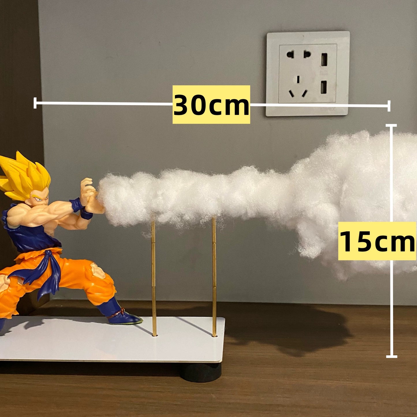 Lâmpada de anime Goku – Versão Mega