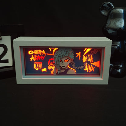 League of Legends Arcane Jinx Light Box