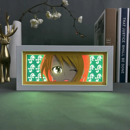 Caixa de luz Nami de uma peça