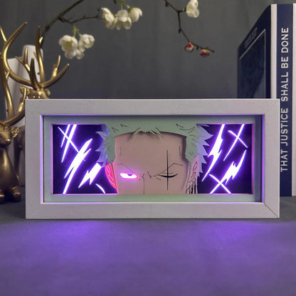 Boîte lumineuse Roronoa Zoro