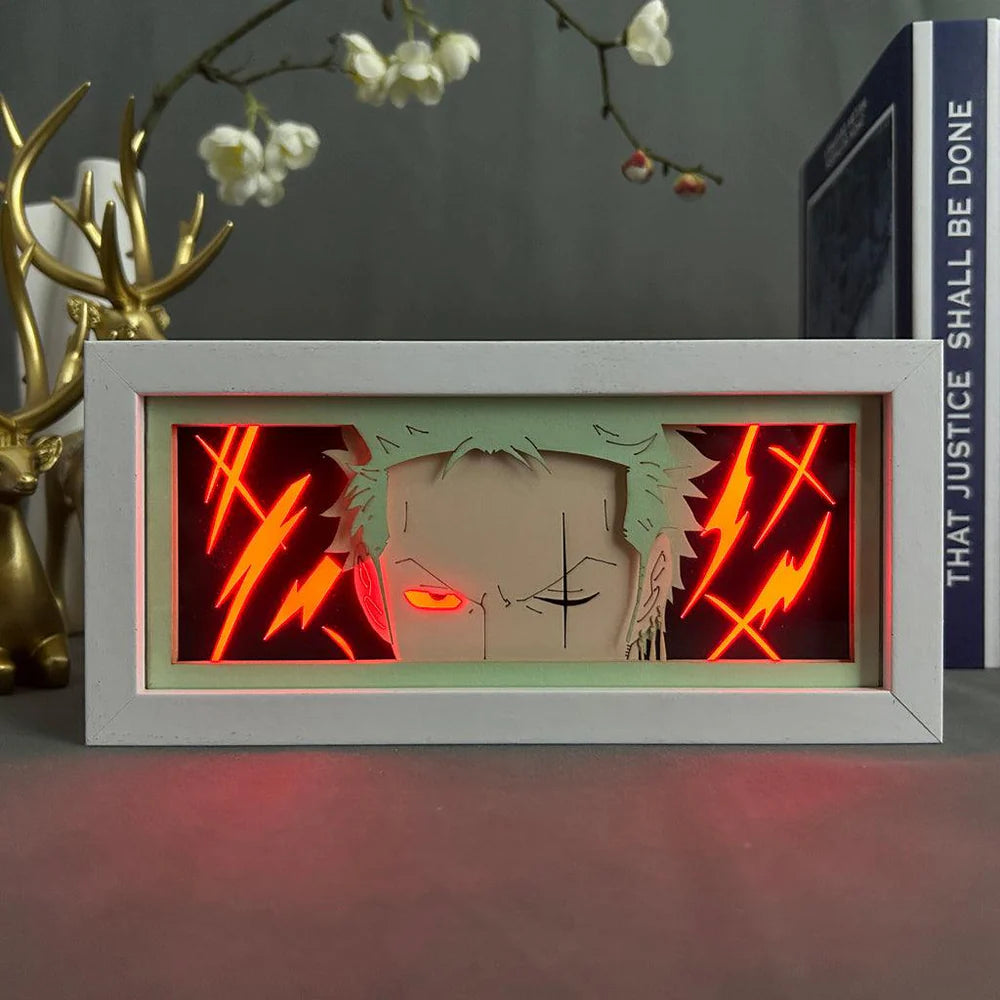 Boîte lumineuse Roronoa Zoro