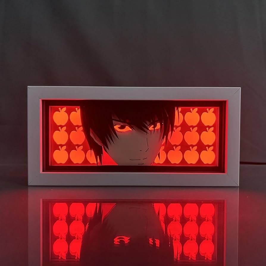 Death Note Light Yagami Anime Light Box