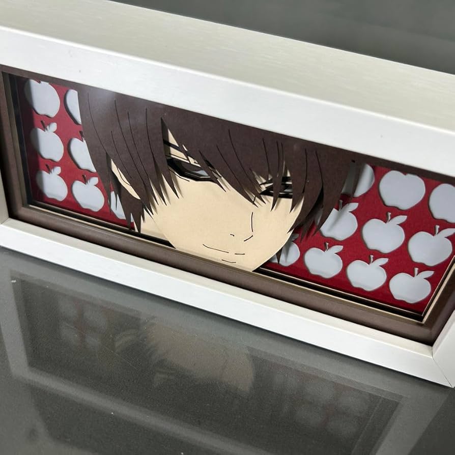 Death Note Light Yagami Anime Light Box