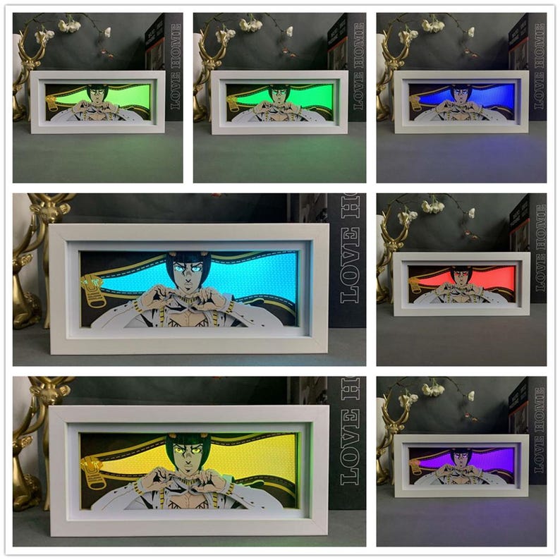 JoJo&#39;s bizarre avontuur Bucciarati Light Box