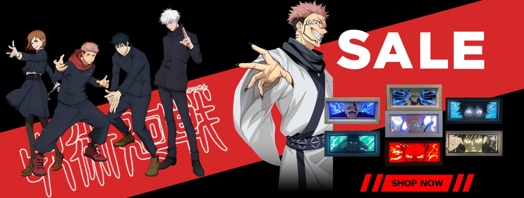 Jujutsu Kaisen Anime Light Boxes Sale on MyAnimeLightbox