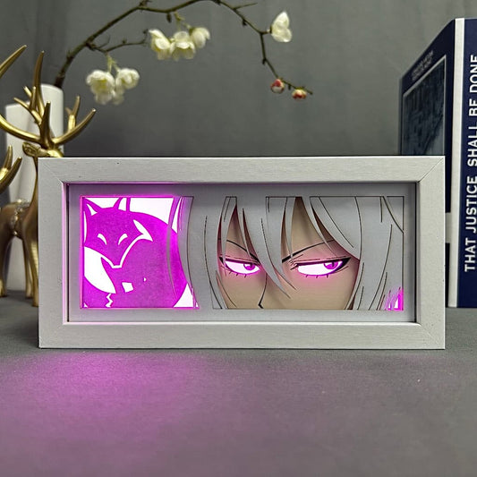 Kamisama Kiss Tomoe Anime Light Box oleh Myanimelightbox, dihidupkan dengan cahaya bilik ambien

