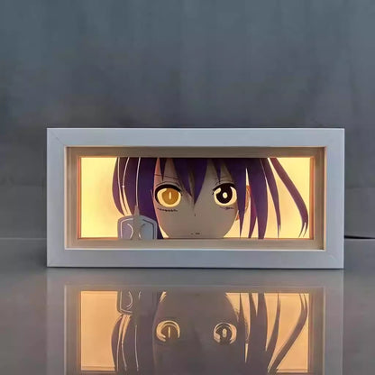 Love, Chunibyo &amp; Delusi Lain Rikka Anime Light Box bercahaya dengan cahaya, lampu bilik kelihatan, oleh Myanimelightbox