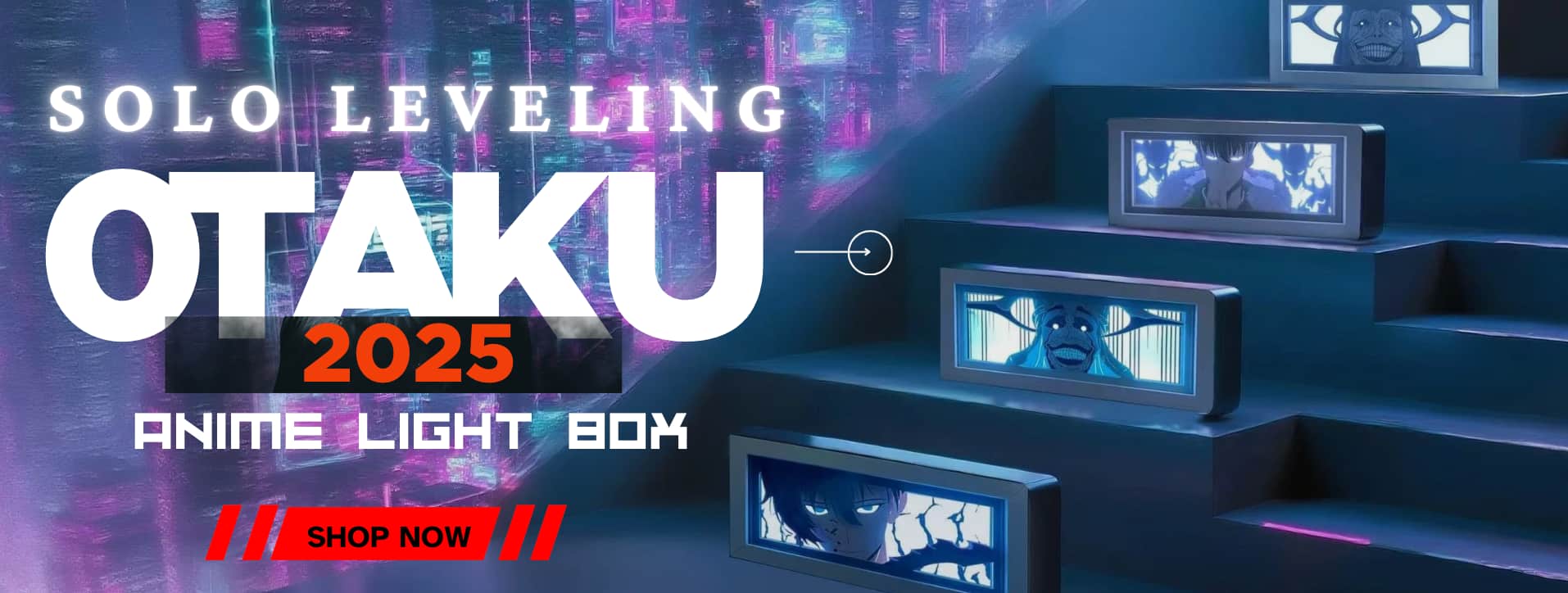 Manga Solo Leveling featuring Anime Light Boxes | MyAnimeLightBox