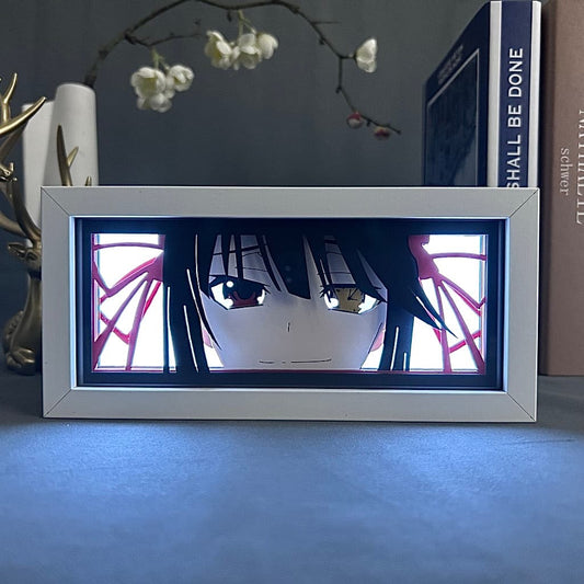 Tarikh Kotak Cahaya Anime Kurumi secara langsung oleh Myanimelightbox, dihidupkan dengan cahaya bilik ambien
