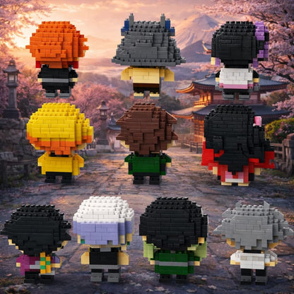 Tanjiro Kamado Demon Slayer -tiilihahmo, minikokoisia keräilyleluja