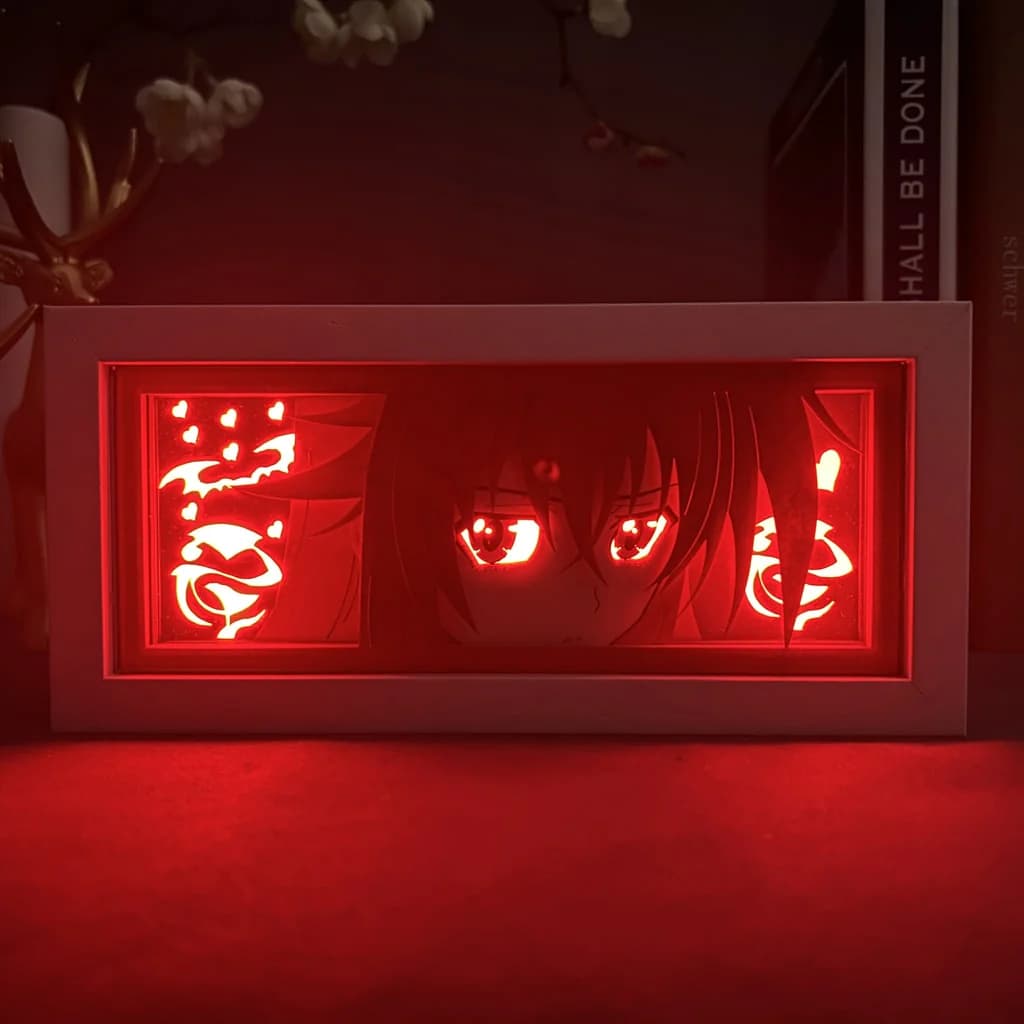 Rias Anime Light Box for Anime Room Decor