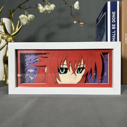 Rias Anime Light Box for Anime Room Decor