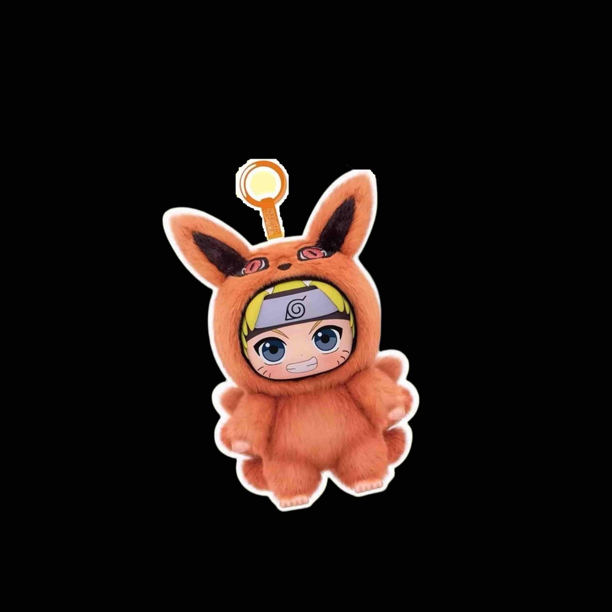 Uzumaki Naruto simpatico peluche con design a costume da animale